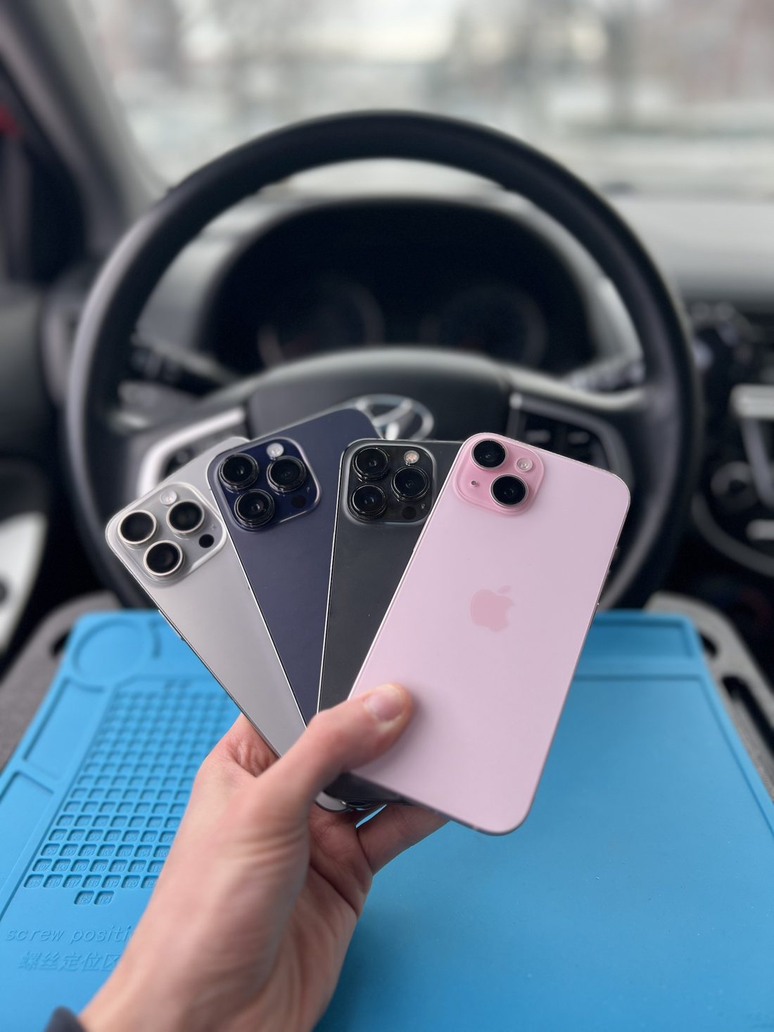 Plusieurs iPhone réparés par DRC